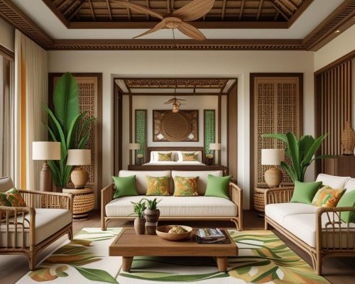 generate mdern bali style 2bhk furniture HD quality (2)