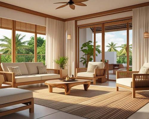 generate mdern bali style 2bhk furniture HD quality