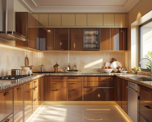indian modern customized and modular kitchen