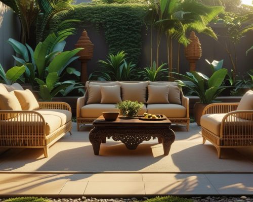 modern bali style garden or outdoor furniture (2)